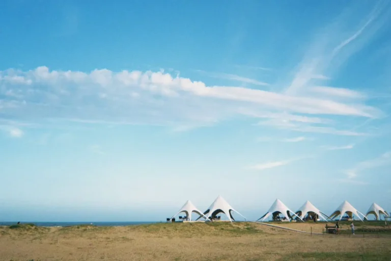 Tranquil landscape symbolizing boho aesthetics and the timeless charm of vintage handmade earrings.