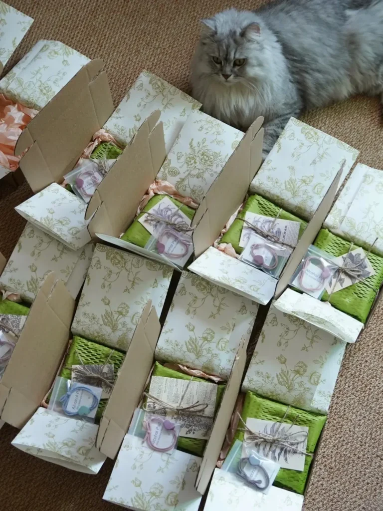 Jewea handmade jewelry beautifully packaged and ready for gifting