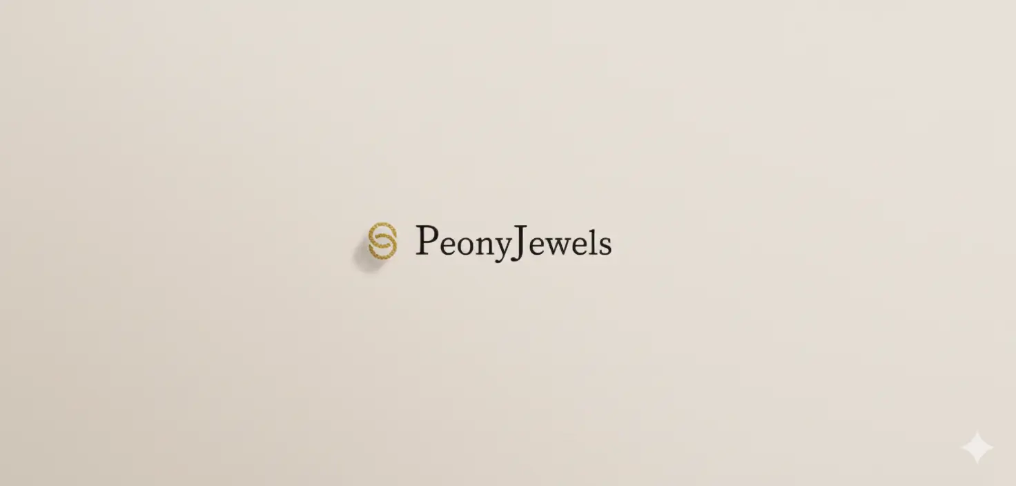 Jewea brand logo featuring a stylized gold double-S monogram on a subtle beige background, representing fine jewelry and accessories.