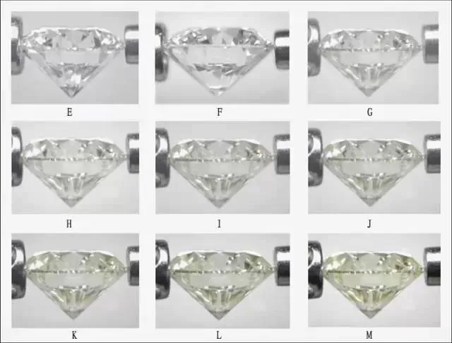 An icon representing E-M grade diamonds, which fall into the near-colorless to faint color range on the GIA diamond color scale.