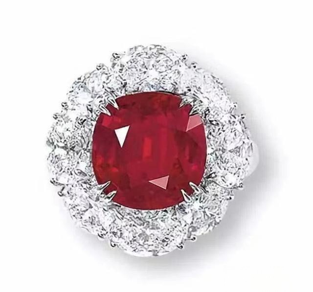 7.04-carat Burmese ruby sold at Christie’s auction in 2010