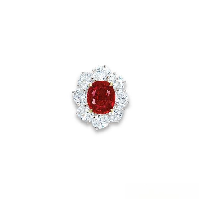 10.05-carat Burmese pigeon’s blood ruby at Christie’s 2016 Hong Kong Autumn Auction