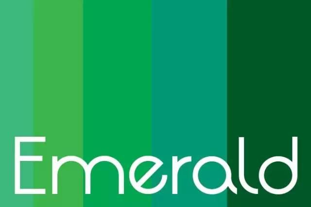 Collection of green color blocks in different shades, ranging from light to dark green, illustrating natural color variation