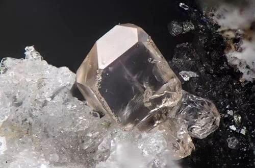 Natural zircon gemstone – authentic crystal mineral specimen