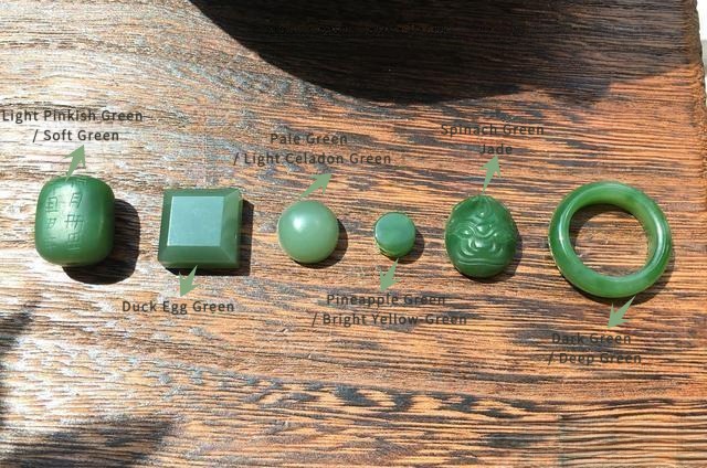 A polished Russian Nephrite in pale, porcelain-like green.