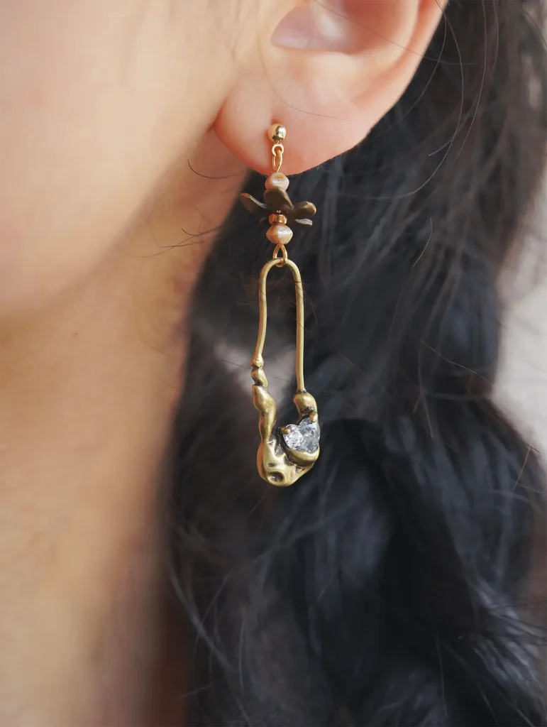 Jewea women's post earrings showcased for evening events.