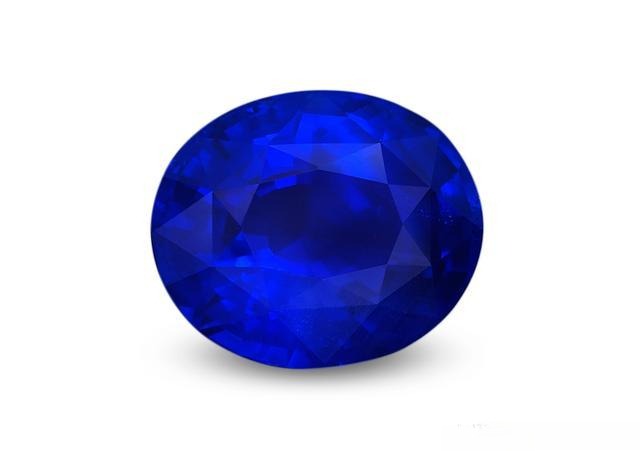 Royal blue sapphire showcasing a deep, highly saturated hue that symbolizes nobility and elegance, appearing richer and darker compared to cornflower blue.