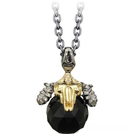 Stephen Webster Astro Ball collection Aries zodiac pendant featuring bold ram design with artistic craftsmanship