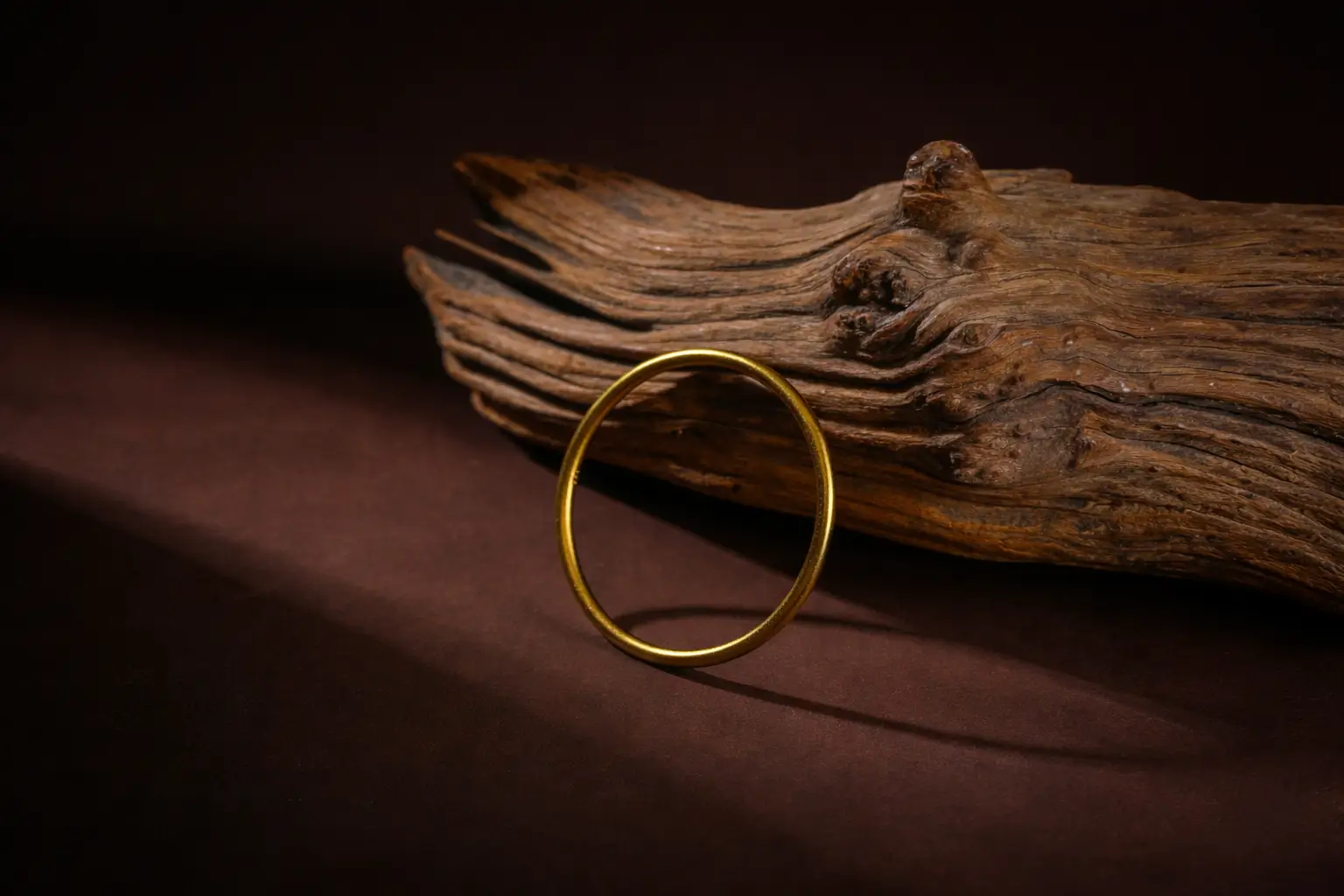 68.97g Jewea handmade gold bangle prevents gold recasting weight loss.