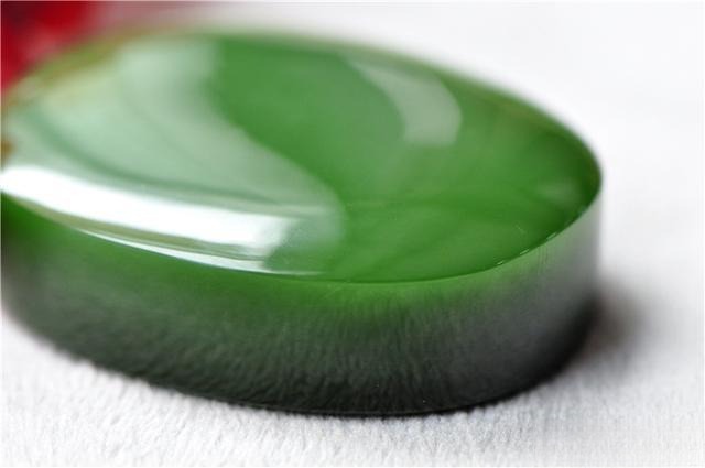 Jewea Collector Grade Imperial Green Nephrite pendant.