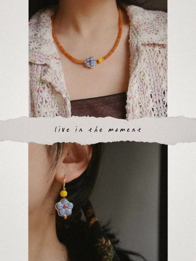 Lifestyle views of the Matisse collection, showing how the vibrant colors effortlessly elevate everyday wearable style.